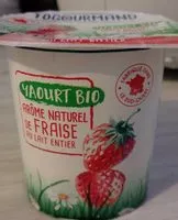 İçindeki şeker miktarı Yaourt bio fraise