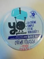 Amount of sugar in Crème épaisse au lait de brebis YOgourmand