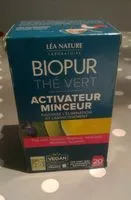 Cantidad de azúcar en Biopur thé vert activateur minceur