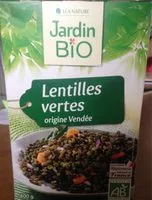 Количество сахара в Lentilles vertes irigine Vendée