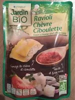चीनी की मात्रा Ravioli chèvre et ciboulette