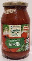 入っている砂糖の量 Jardin Bio - Sauce tomate Basilic