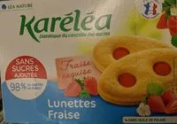 Jumlah gula yang masuk Lunettes fraise