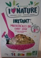 Sucre et nutriments contenus dans I-love nature