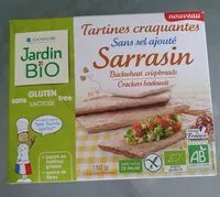 Sucre et nutriments contenus dans Lea nature jardin bio