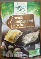 Amount of sugar in Ravioli champignons à la crème