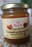 Amount of sugar in Crème artisanale Caramel au beurre salé