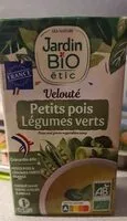 Amount of sugar in Velouté petits pois Légumes verts