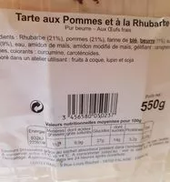 Tartes a la rhubarbe