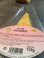 Quantité de sucre dans Flan Pâtissier