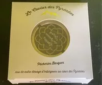 Suhkru kogus sees Le caviar des pyrénées
