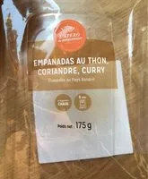 Jumlah gula yang masuk Empanadas au thon coriandre curry