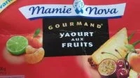 Sucre et nutriments contenus dans Mamie nova