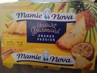 Sokerin määrä sisällä Yaourt Gourmand® - Ananas Passion