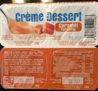 Amount of sugar in Crème dessert Caramel