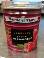 Sokerin määrä sisällä Yaourt Framboise