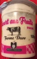 चीनी की मात्रा Yaourt sucré aux fruits Fraise