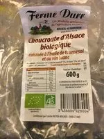 चीनी की मात्रा Choucroute d'Alsace Biologique