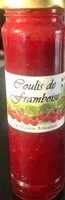 Cantidad de azúcar en Coulis de franboise