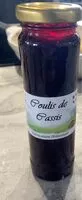 Amount of sugar in Coulis de cassis