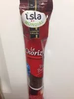 Sokerin määrä sisällä Isla Mondial Chorizo Boeuf Volaille 200G
