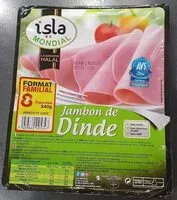 Sokerin määrä sisällä Jambon de dinde