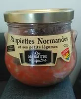 入っている砂糖の量 Paupiettes Normandes et ses Petits Légumes