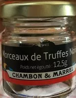 Sucre et nutriments contenus dans Chambon marrel