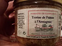 Sucre et nutriments contenus dans Domaine de faisan a l armagnac