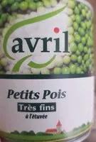 İçindeki şeker miktarı Petits pois très fins