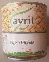 İçindeki şeker miktarı Pois chiches