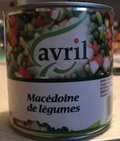 İçindeki şeker miktarı Macedoine De Legumes Avril