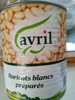 İçindeki şeker miktarı haricots blancs préparés