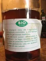 Sucre et nutriments contenus dans Bio vivre