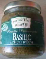 Количество сахара в Basilic à l'huile d'Olive