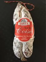 Sucre et nutriments contenus dans Loste