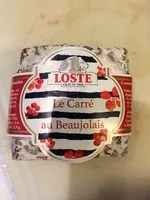 Quantité de sucre dans Le Carré au Beaujolais