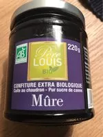 Quantité de sucre dans Confiture extra biologique