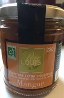 Quantité de sucre dans Confiture extra biologique Mangue