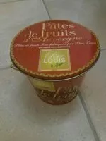 Quantité de sucre dans Pâtes de fruit d'Auvergne