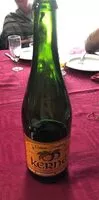Quantité de sucre dans Cidre Fruité