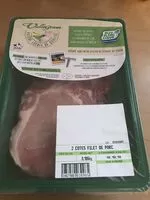 含糖量 2 côtes filet de porc