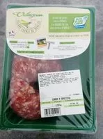 Quantité de sucre dans Chair à saucisse