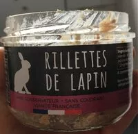Sokerin määrä sisällä Rillettes de lapin