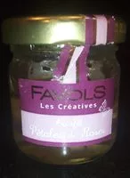 Jumlah gula yang masuk Confit petale de roses