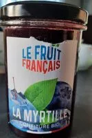 Количество сахара в La myrtille confiture bio