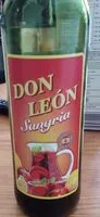 Sucre et nutriments contenus dans Don leon