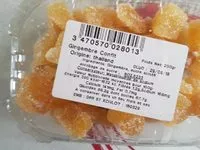 Zuckermenge drin Gingembre confit