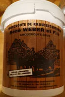 Zuckermenge drin Choucroute De Krautergershiem, René Weber Et Fils
