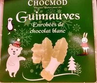 चीनी की मात्रा Guimauves enrobées de Chocolat Blanc